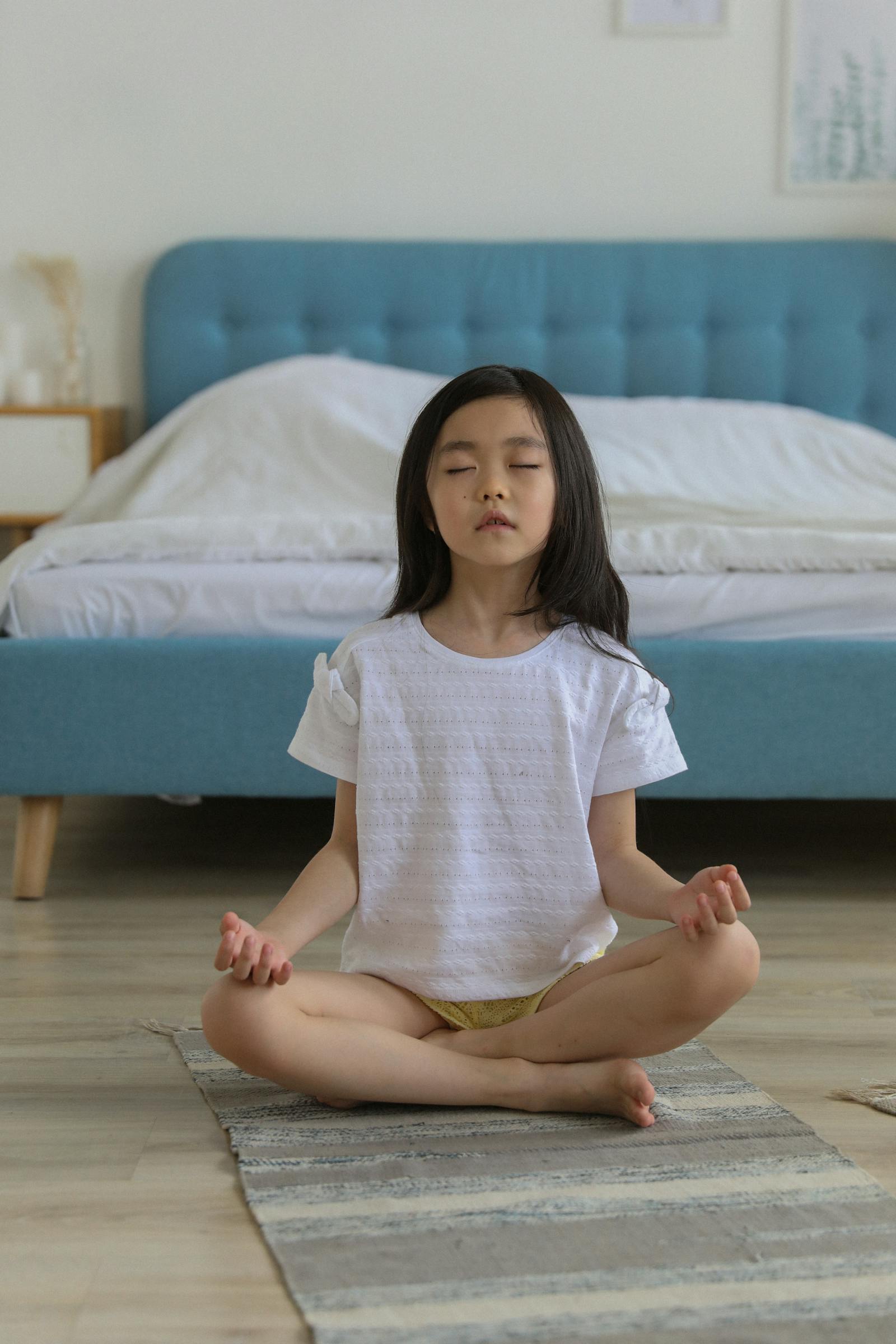 孩子靜坐練習